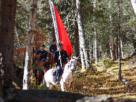 Police Patrol in Altay