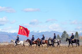 Police Patrol in Altay