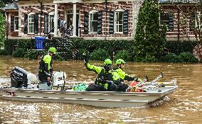 Hurricane Helene Makes Landfall In Florida