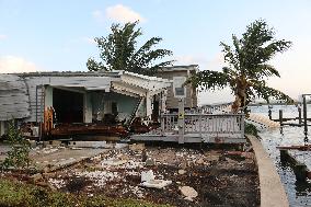 Hurricane Helene Makes Landfall In Florida