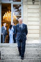 French Government pictured at Matignon - Paris