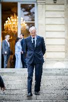 French Government pictured at Matignon - Paris