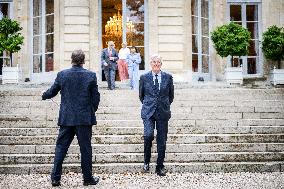 French Government pictured at Matignon - Paris