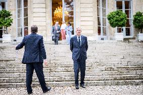 French Government pictured at Matignon - Paris