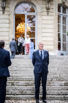 French Government pictured at Matignon - Paris