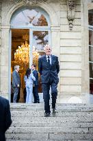 French Government pictured at Matignon - Paris