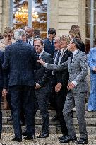 French Government pictured at Matignon - Paris