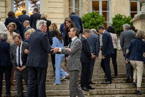 French Government pictured at Matignon - Paris