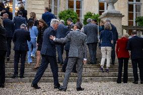 French Government pictured at Matignon - Paris