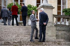 French Government pictured at Matignon - Paris