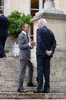 French Government pictured at Matignon - Paris