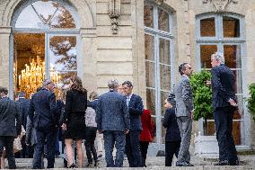 French Government pictured at Matignon - Paris