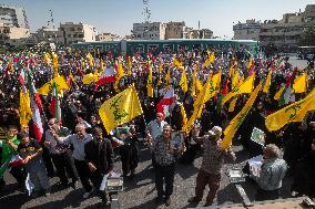 Iran-Anti Israeli Protest In Tehran