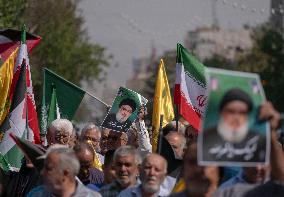 Iran-Anti Israeli Protest In Tehran