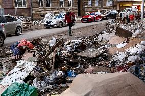 Southern Polish Towns Are Being Rebuilt From Debris After Flood