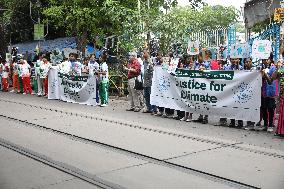 Climate Protest March In West Bengal