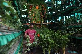 Environmental Awareness Pandal In West Bengal