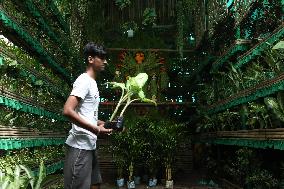 Environmental Awareness Pandal In West Bengal