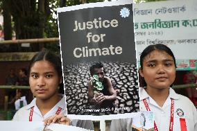 Climate Protest March In West Bengal