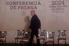 Penultimate Press Conference By Andrés Manuel López Obrador, President Of Mexico