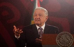 Penultimate Press Conference By Andrés Manuel López Obrador, President Of Mexico