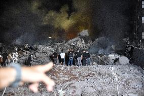 Israeli Airstrike In Beirut, Lebanon