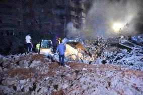 Israeli Airstrike In Beirut, Lebanon