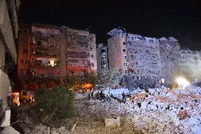 Israeli Airstrike In Beirut, Lebanon