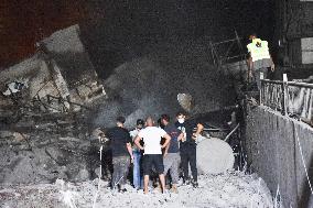 Israeli Airstrike In Beirut, Lebanon