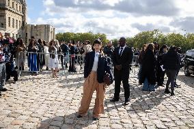 PFW - Arrivals  At Loewe Show NB