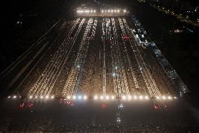 Railway Transportation Preparation During The National Day