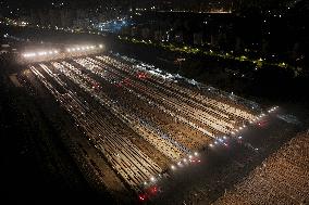 Railway Transportation Preparation During The National Day