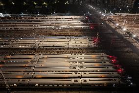 Railway Transportation Preparation During The National Day