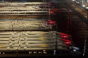 Railway Transportation Preparation During The National Day