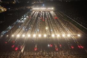 Railway Transportation Preparation During The National Day