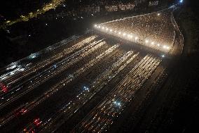 Railway Transportation Preparation During The National Day