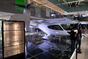 Electric Aircraft E20_eVTOL Displayed at WDCC2024 in Shanghai