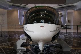 Electric Aircraft E20_eVTOL Displayed at WDCC2024 in Shanghai