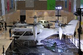 Electric Aircraft E20_eVTOL Displayed at WDCC2024 in Shanghai