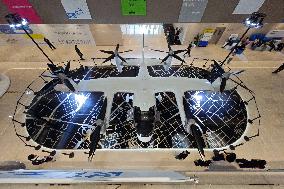 Electric Aircraft E20_eVTOL Displayed at WDCC2024 in Shanghai