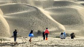 Desert Highway in Xinjiang