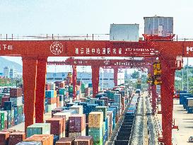 China-Kazakhstan (Lianyungang) logistics Cooperation base in Lianyungang