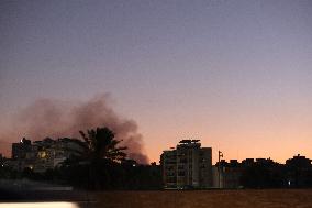 Israel Launches Massive Airstrike - Beirut