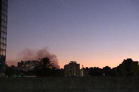 Israel Launches Massive Airstrike - Beirut