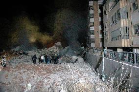 Israel Launches Massive Airstrike - Beirut