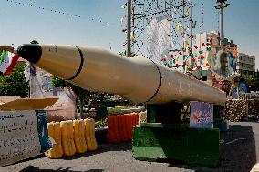 Iran Shows Off Missiles - Tehran