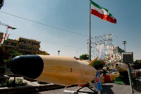 Iran Shows Off Missiles - Tehran