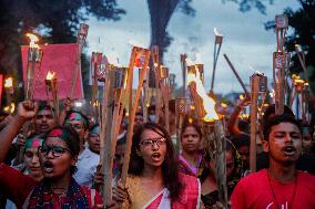 Minority Communities Protest - Dhaka