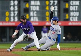 Baseball: Dodgers vs. Rockies