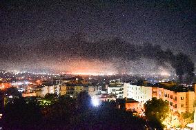 Israeli Army Carries Out Heavy Airstrike On Beirut's Southern